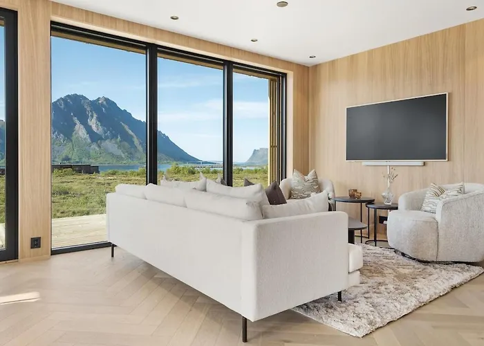 New! High End Lofoten 4 Dom wakacyjny *