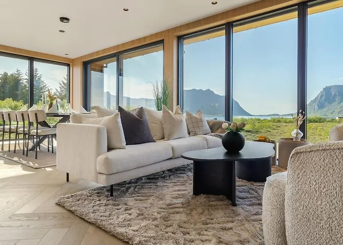 New! High End Lofoten 4 Dom wakacyjny *